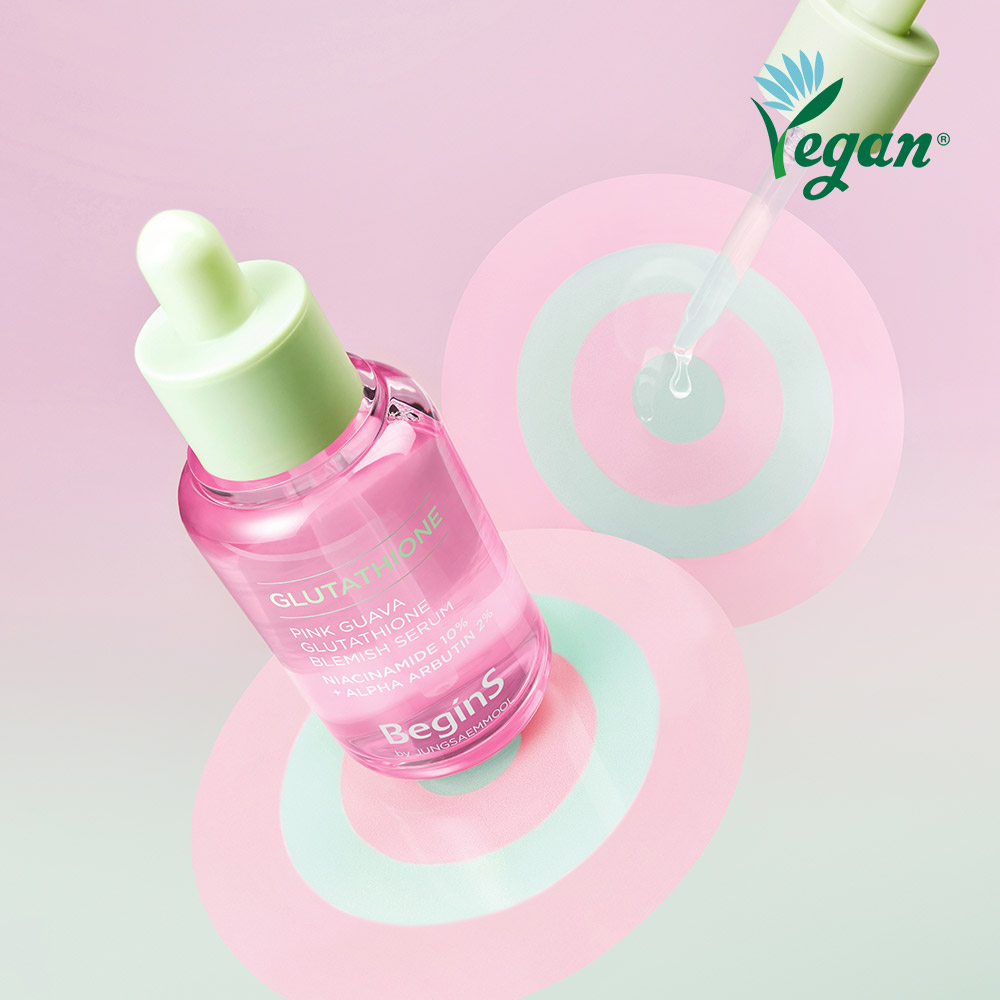 BeginS by JUNGSAEMMOOL 粉紅番石榴谷胱甘肽精華